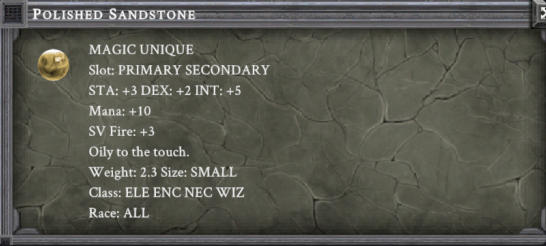 POLISHED SANDSTONE item card